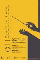 Cartel muestra coral 2024